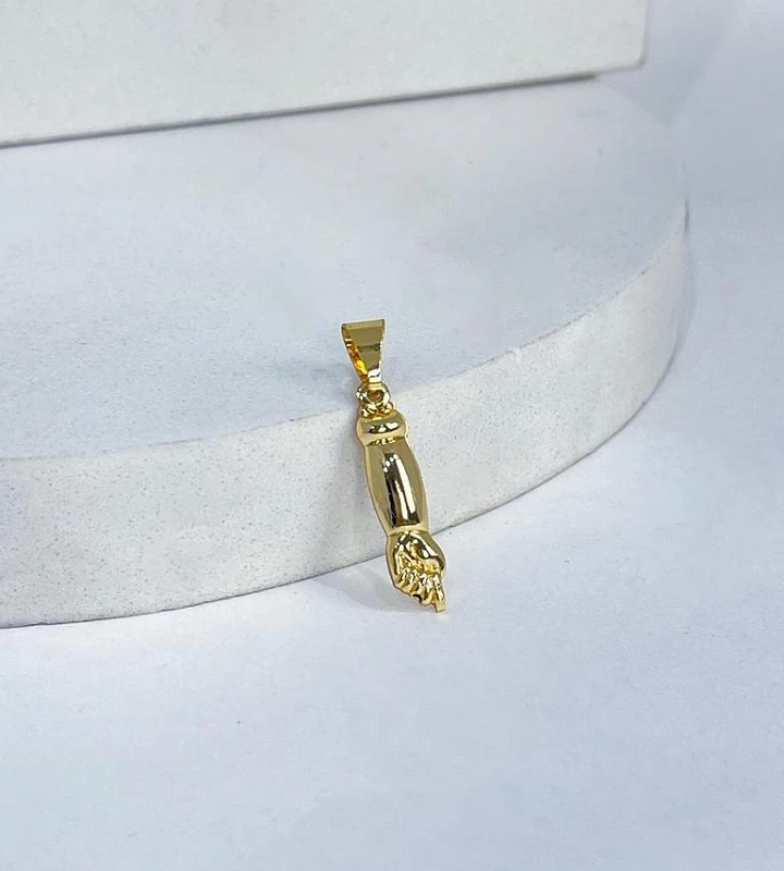 Corrente Cadeado 3,5mm & Pingente Figa