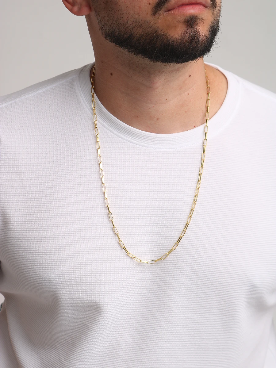 Corrente Tijolinho 3,5mm Fecho Bomba 11.7g