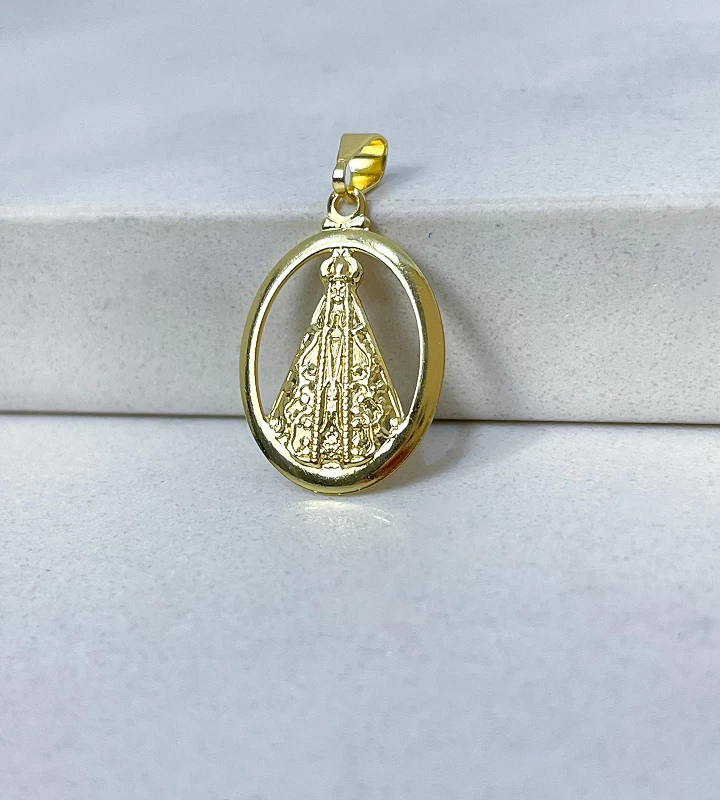 Pingente NSRa Relevo Aro 1,22g 2x1,5